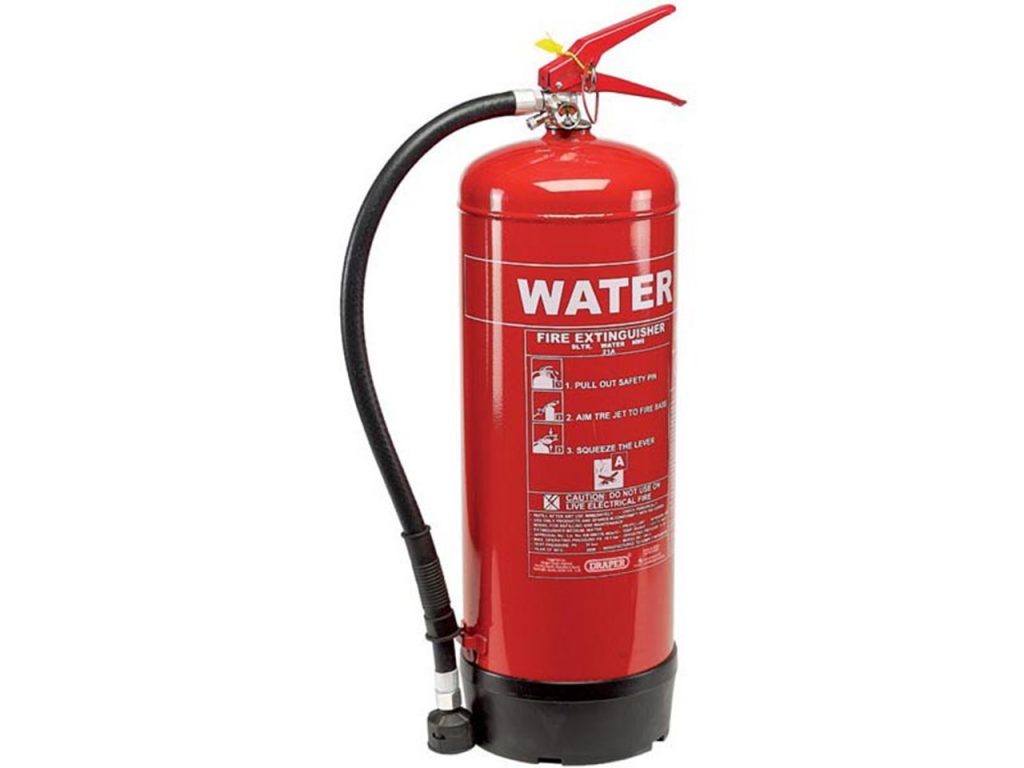 water fire extinguishers